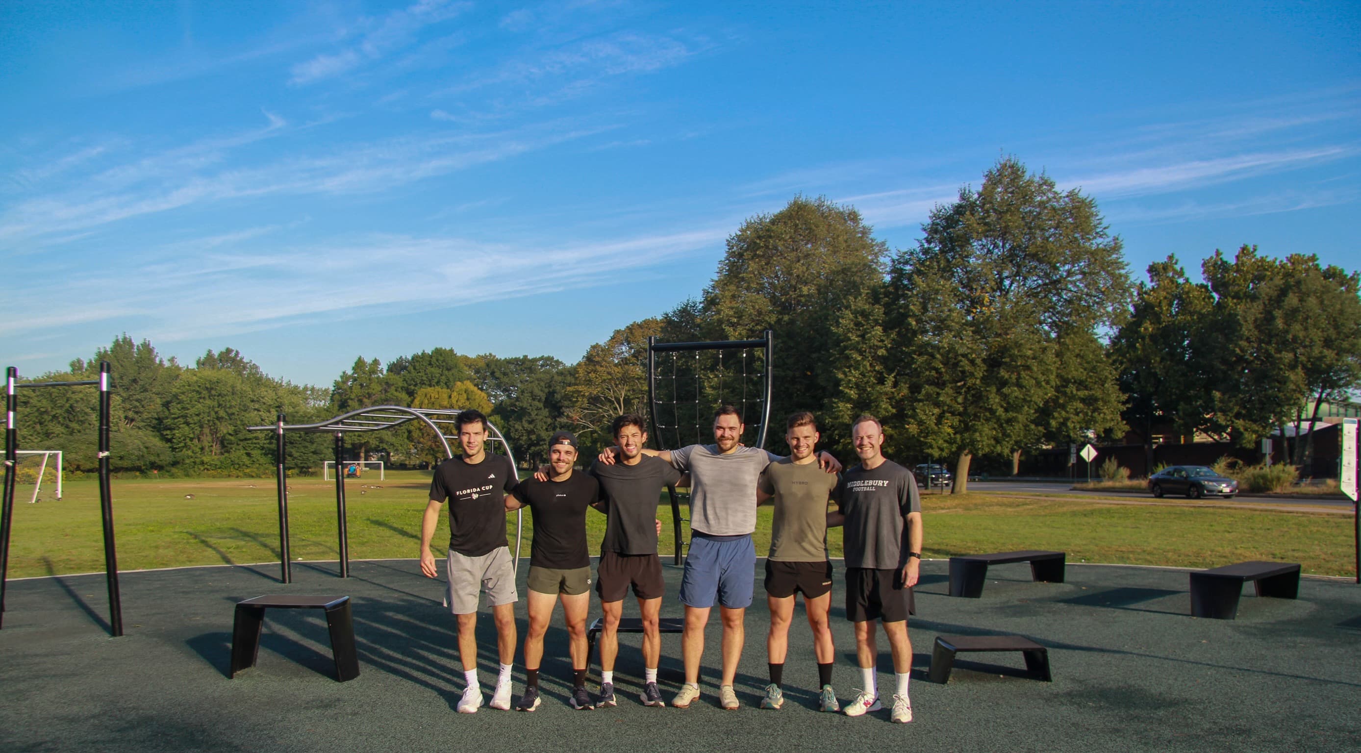 Workout Club outdoor workout