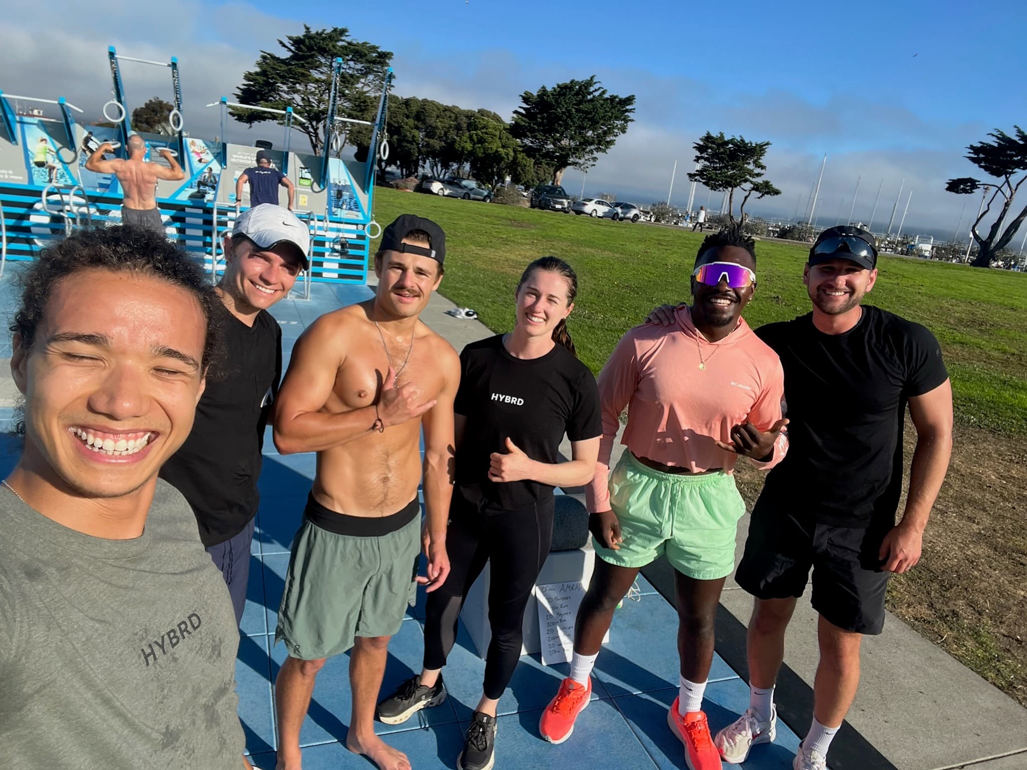 Workout Club strength circuit